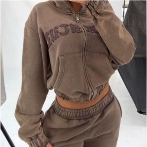 Hidden Cult Other - Hidden Cult Brinjal Sweatsuit